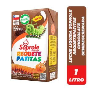 LECHE LIQUIDA 1 LT SOPROLE REQUETEPATITAS CHOCOLATE SEMIDESCREMADA